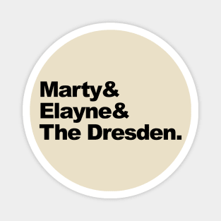 Marty and Elayne: Experimental Jetset style Magnet